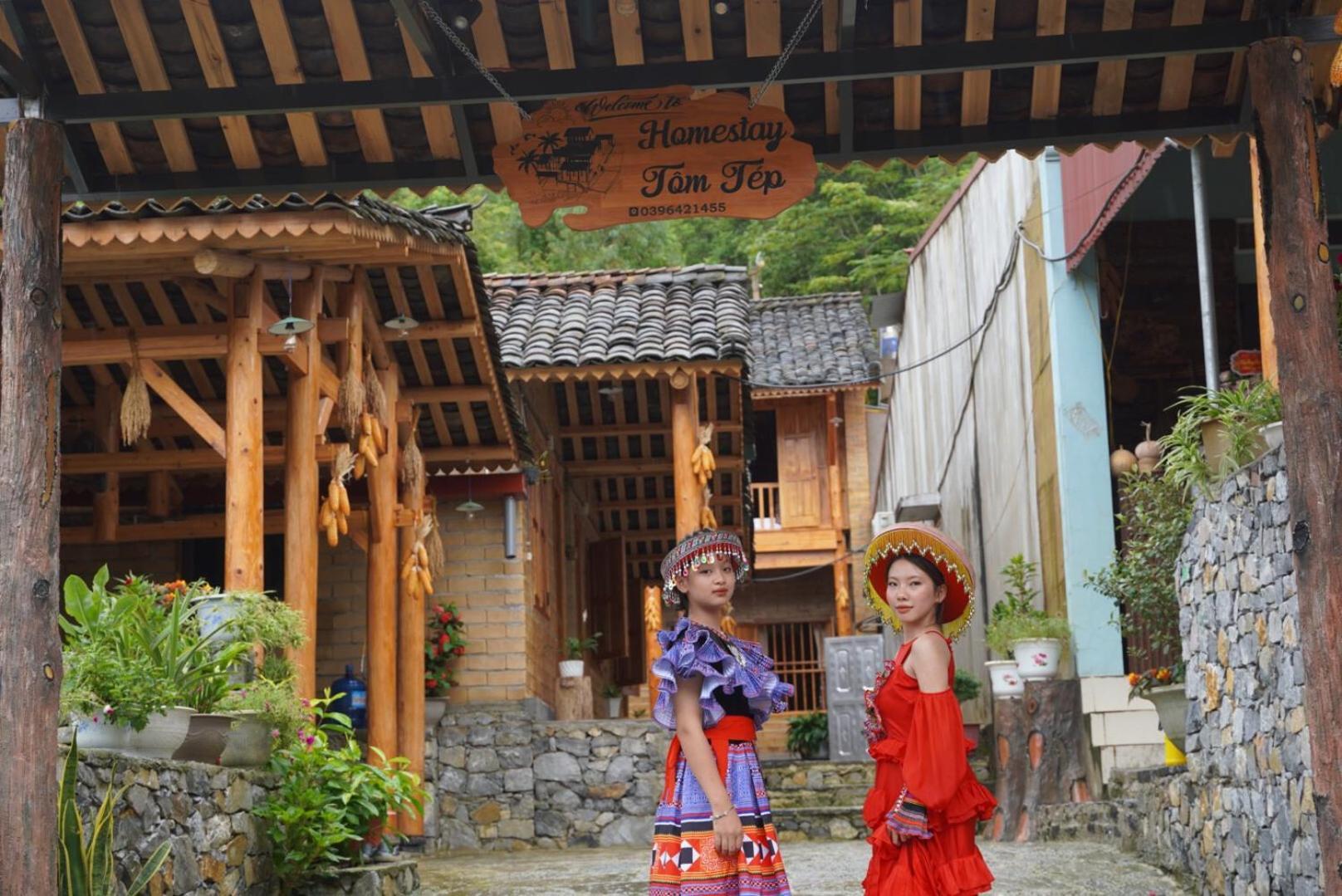 Tom Tep Homestay Ha Giang Exterior foto